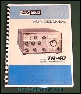 Drake TR-4 Instruction Manual: 11 X 17" Foldout schematic